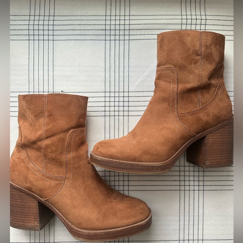 Target Women’s Brown Suede Ankle Boots